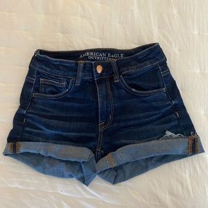 American Eagle Super Stretch Shorts High Rise